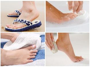 o fungo da pele dos pés prevenção